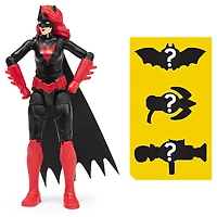 BATMAN, Figurine articulée BATWOMAN de 10 cm avec 3 accessoires mystère