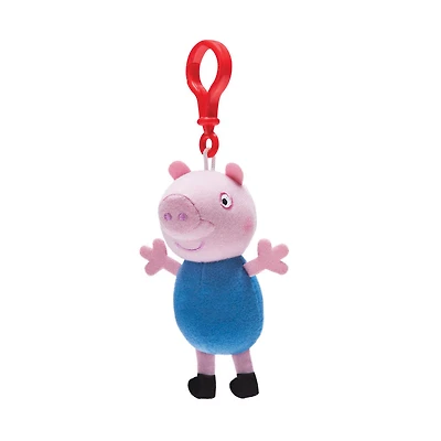 Peppa Pig Clip en peluche - George - Édition anglaise