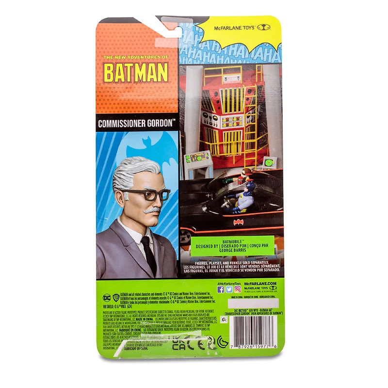 Figurine DC Retro 6 - The New Adventures of Batman - Commissioner Gordon