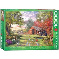 EuroGraphics Evening at the Barnyard 1000-Piece Puzzle