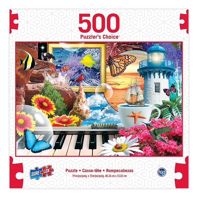Casse-têtes SureLox - Collection Choix des amateurs de casse-têtes - Imagination en mouvement - 500 pièces