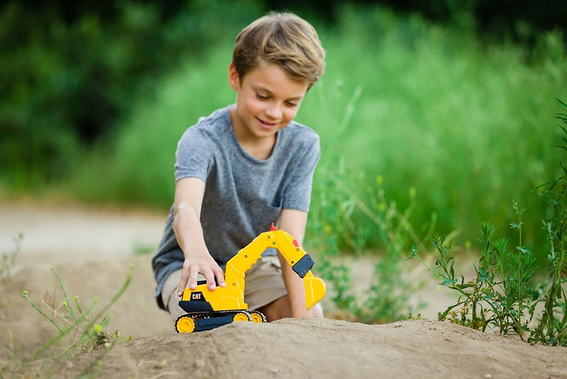 Excavatrice à interrupteur d'alimentation CAT Construction