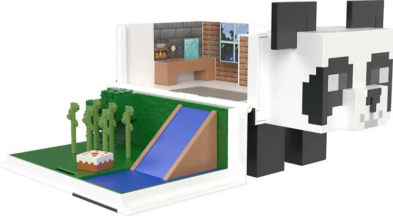 Minecraft Mini Têtes Modulables Coffret La Maison du Panda