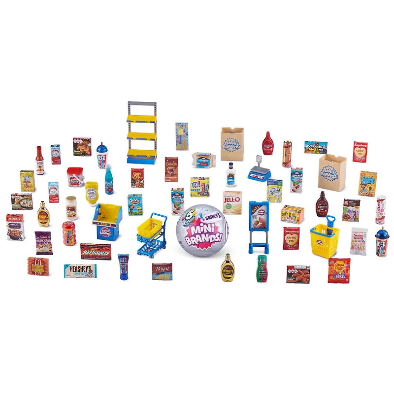 Mini-Marques 5 Surprise série 3 Capsule Mystère de véritables Mini-Marques à collectionner par ZURU