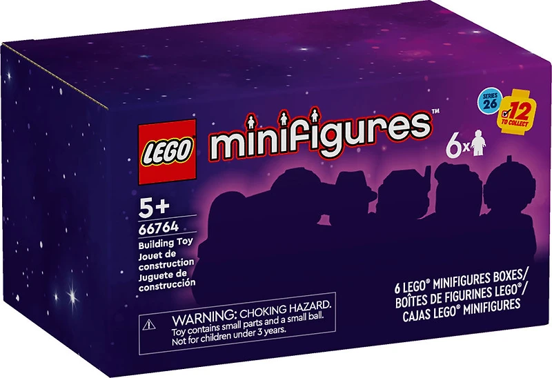 LEGO Minifigures Series 26 Space 6 Pack, Collectible Minifigure Space Toy, 66764