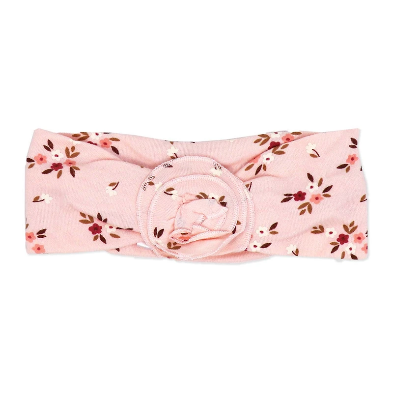 Baby Mode 3 Piece Jumper Set: Rose Floral