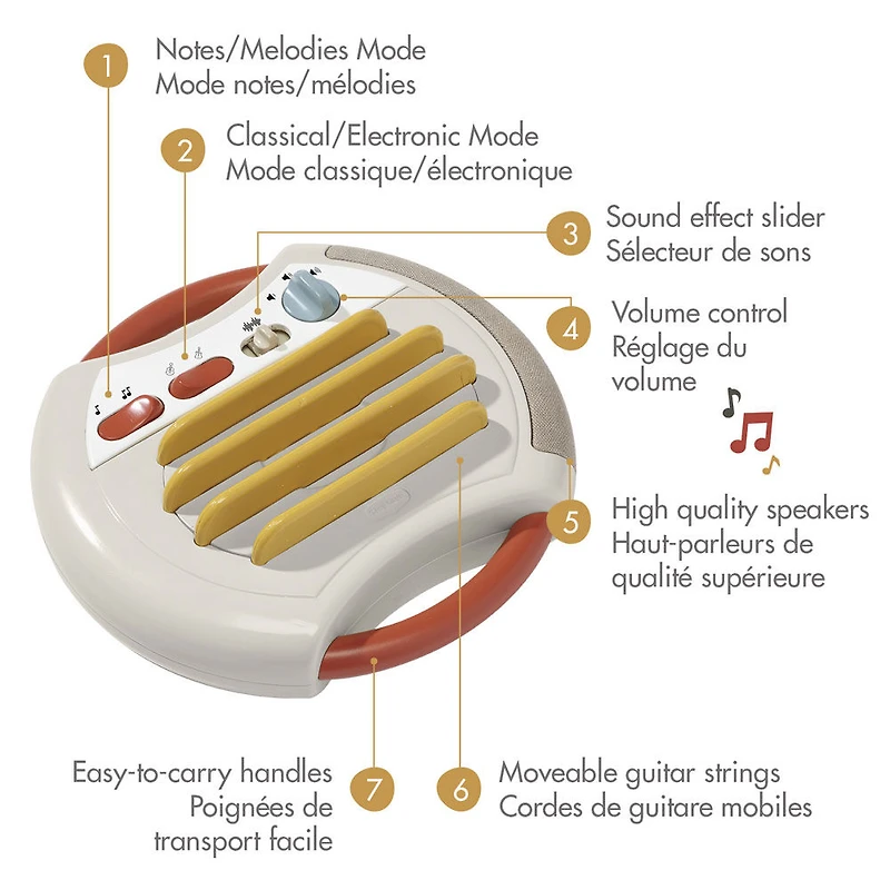 Tiny Love Guitar Toy - Tiny Rockers Collection