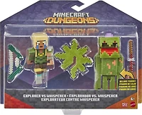 Minecraft- Dungeons - Figurines - Explorateur et Whisperer