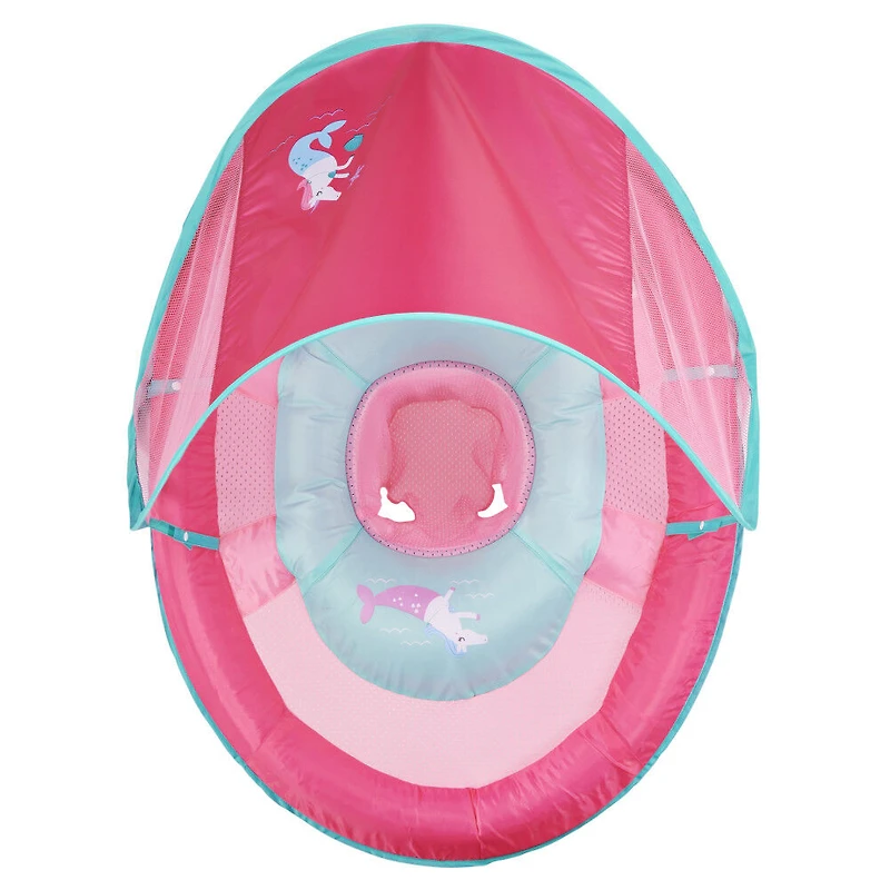 SwimWays, Bouée et pare-soleil Baby Spring Float - Licorne sirène rose