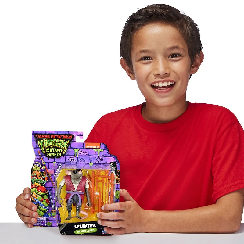 Teenage Mutant Ninja Turtles: Mutant Mayhem Splinter Basic Action Figure