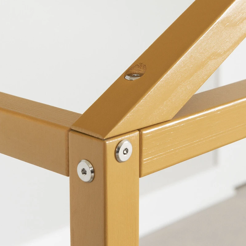 Sweedi Maison lit pour enfant Bambin Ocre