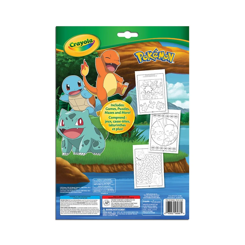 Crayola Pokémon Colouring and Activity Book