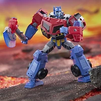 Transformers Generations Legacy United, figurine Animated Universe Optimus Prime classe Voyageur