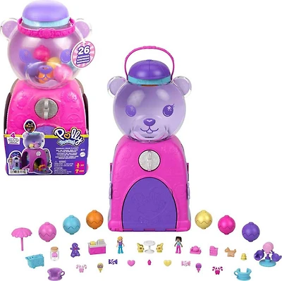 Coffret de jeu Ourson à boules de gomme Polly Pocket