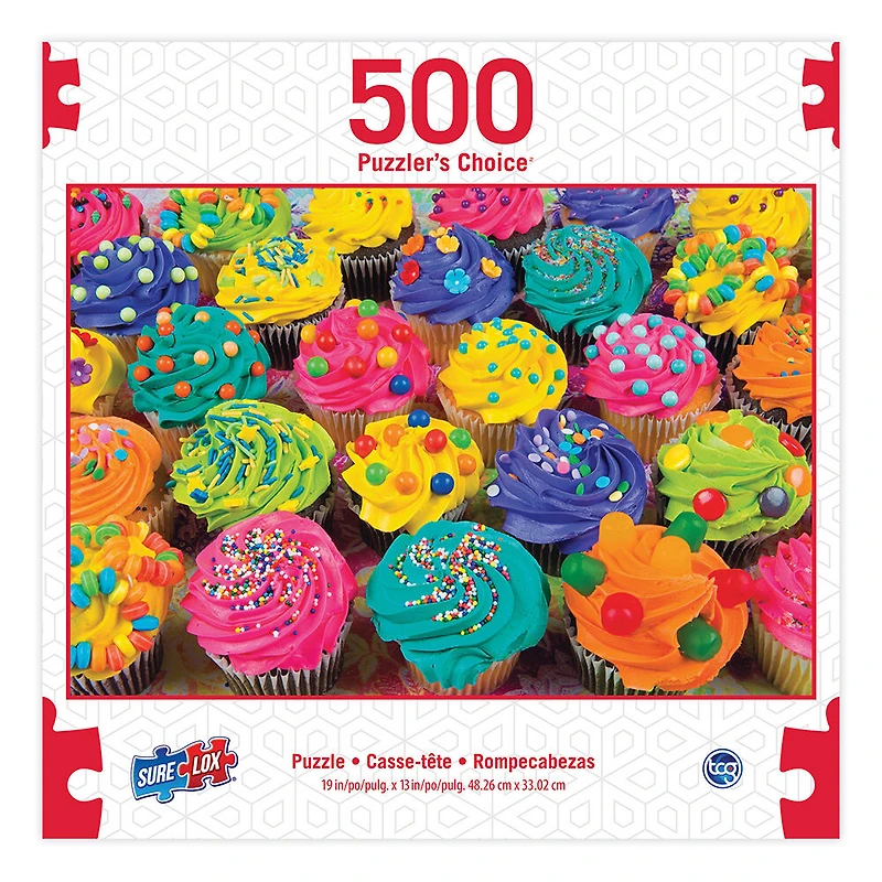 Casse-têtes SureLox - Collection Choix des amateurs de casse-têtes - Petits gâteaux aux confettis - 500 pièces
