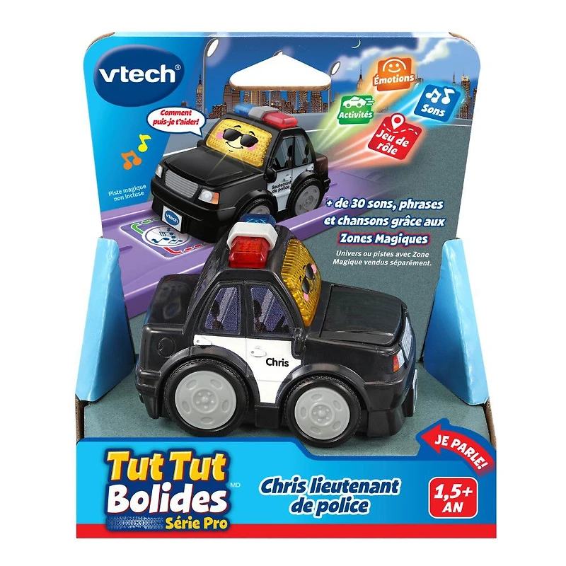 VTech Tut Tut Bolides Helpful Police Car - French Edition