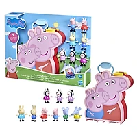 Peppa Pig Carry-Along Brothers & Sisters - Édition Anglaise - Notre exclusivité