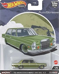 Hot Wheels Car Culture Circuit Legends Mercedes 280 SEL Vehicle