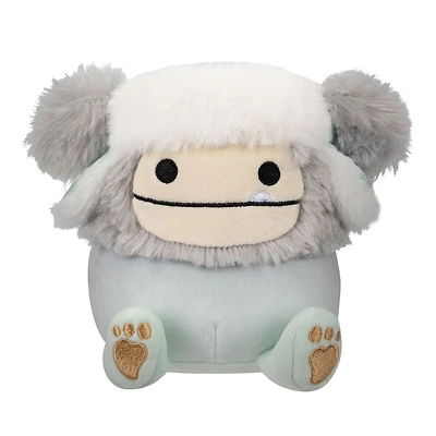 Squishmallows 5" - Evita le Bigfoot gris avec chapeau de trappeur
