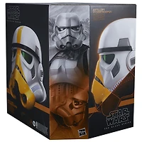 Star Wars The Black Series, The Mandalorian, casque électronique premium de Stormtrooper d'artillerie