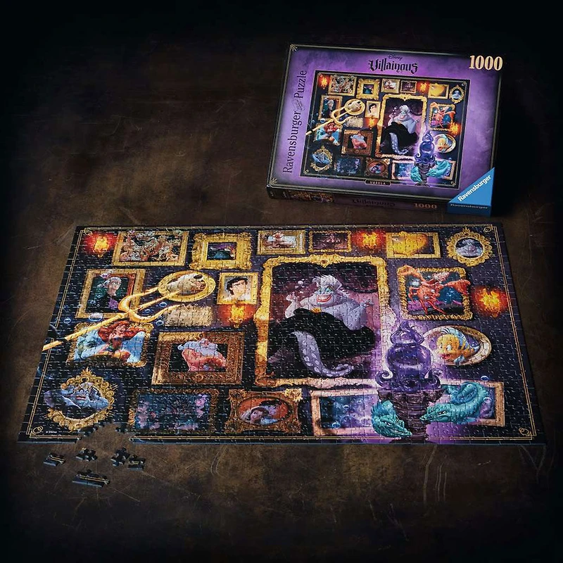 Ravensburger - Villainous: Ursula casse-têtes 1000pc