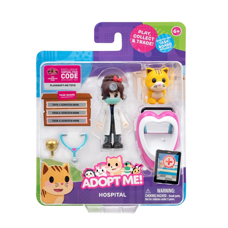 Adopt Me 2 Figure Friends Pack - Hôpital - W2