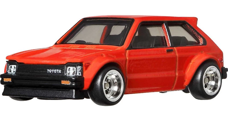 Hot Wheels - Car Culture - Véhicules Circuit Legends - 83 Toyota Starlet KP61