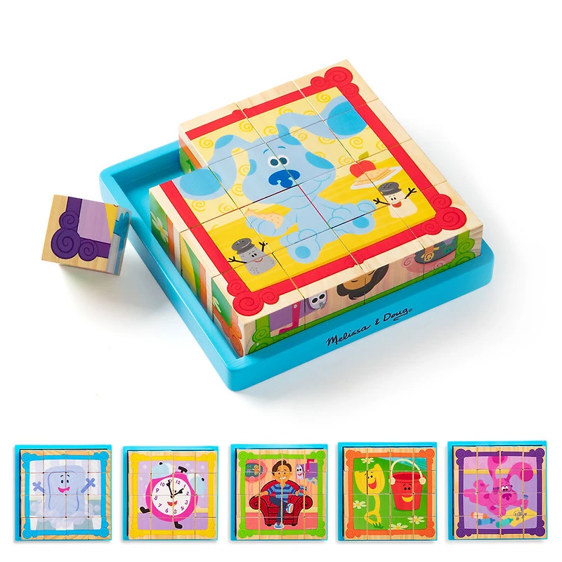 Blues Clues and You Puzzle de Cube en Bois