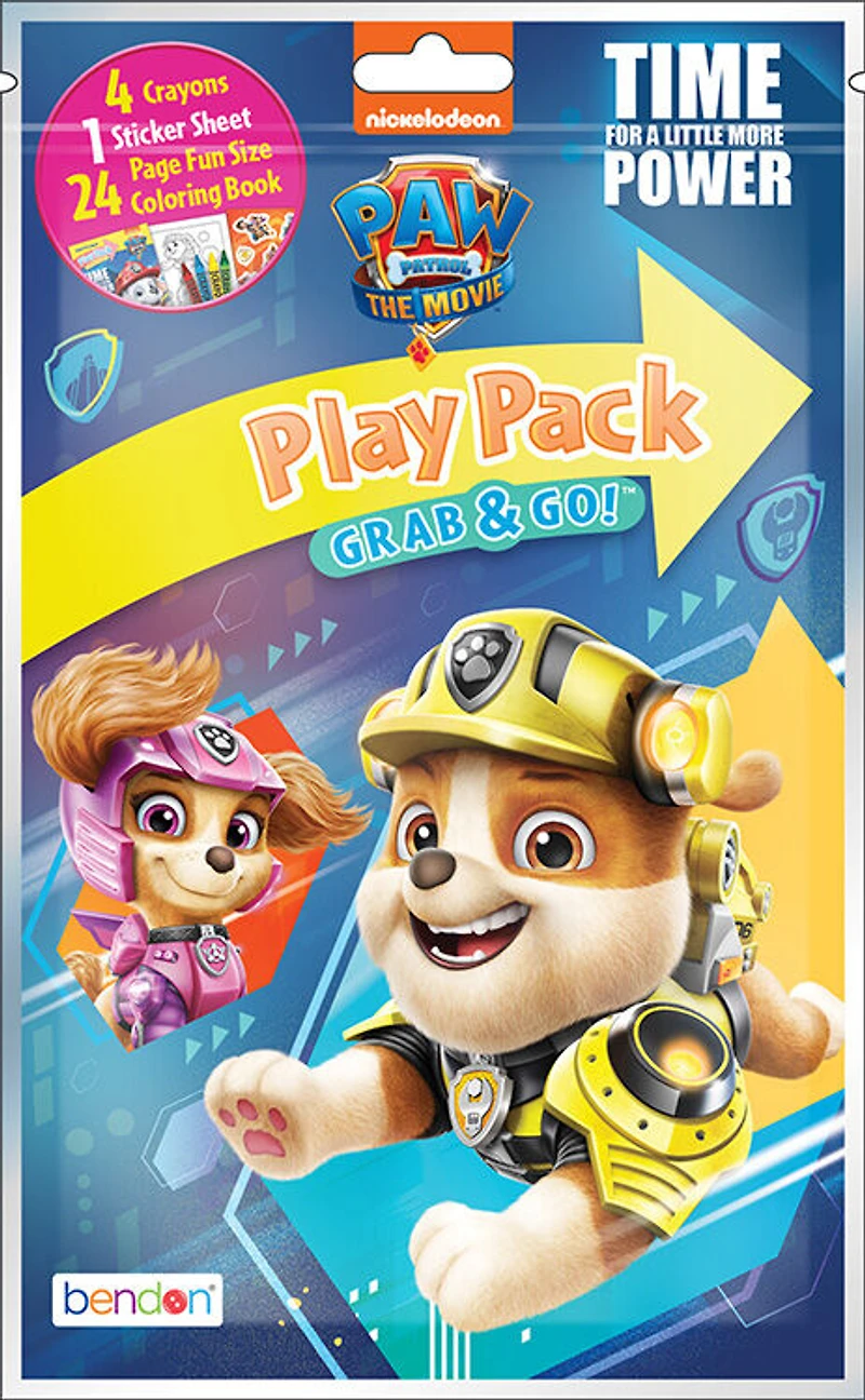 E-Paw Patrol The Movie Grab and Go Play Pack - English Edition