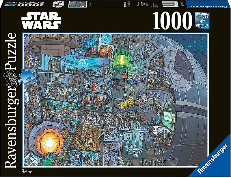 Ravensburger - Star Wars - Where's Wookie casse-têtes 1000pc