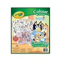 Colour and Sticker, Bluey