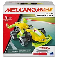 Meccano Junior, Kit de construction STEAM, Voiture de course