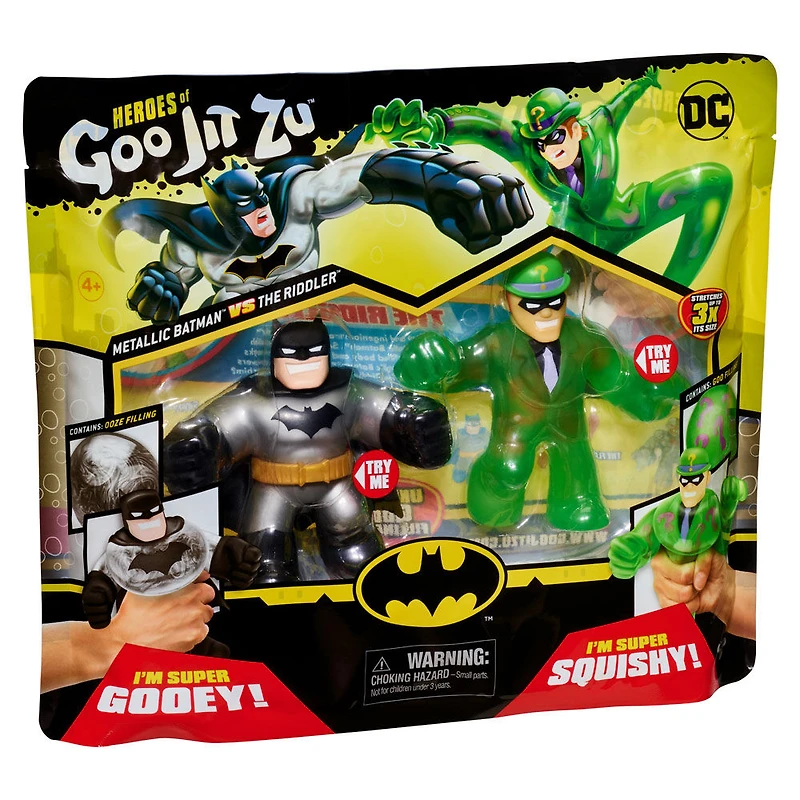 Heroes of Goo Jit Zu - DC S2 Versus Pack - Batman Vs Riddler