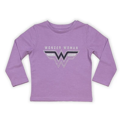 Wonder Woman - Long Sleeve Tee - Lilac
