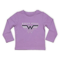 Wonder Woman - Long Sleeve Tee - Lilac