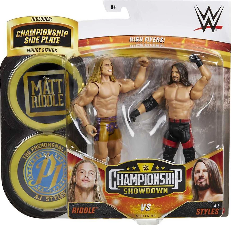 WWE Duel de Champions-Coffret AJ Styles vs Matt Riddle
