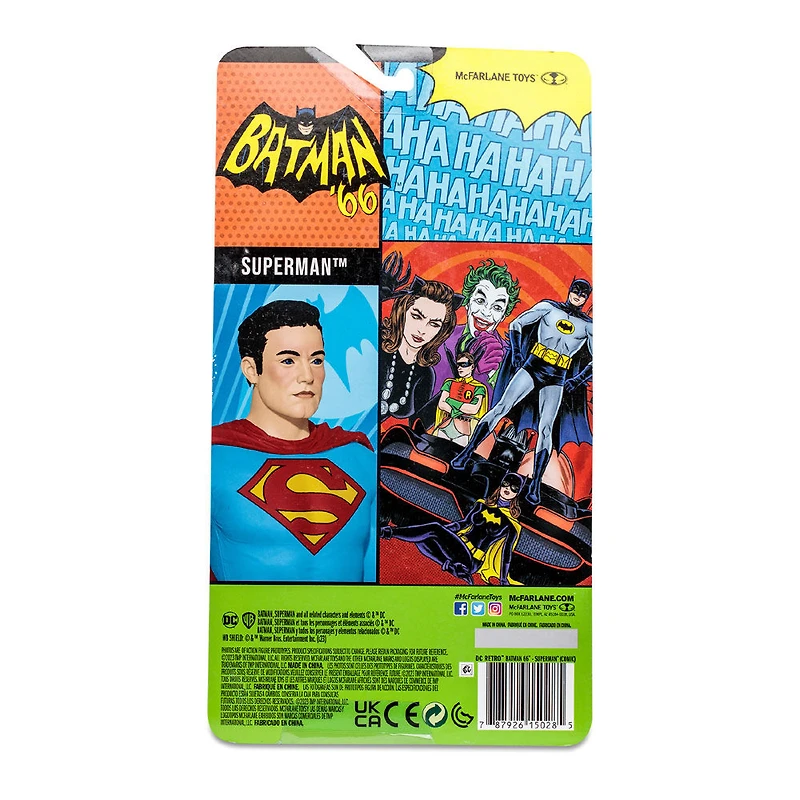Figurine DC Retro 6" - Batman 66 Comic - Superman