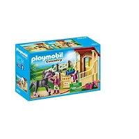 Playmobil - Box avec cavalière et pur-sang Arabe (6934)