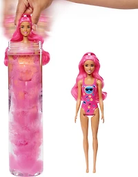 Barbie Color Reveal Doll with 7 Surprises, Neon Tie-Dye Series