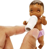 ​Barbie Skipper Babysitters Playset with Friend Doll, Baby Doll with Sleepy Eyes, Crib and Accessories