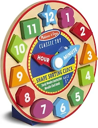 Melissa and Doug - Horloge de tri de forme