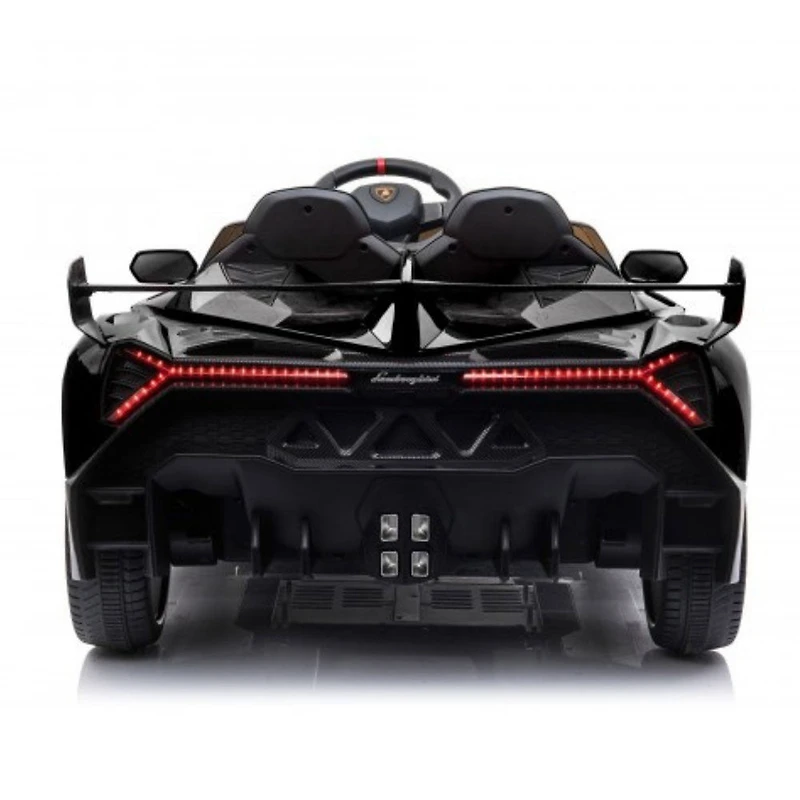 KIDSVIP Voiture autoportée Lamborghini Veneno 4X4 12V sous licence pour enfants avec RC