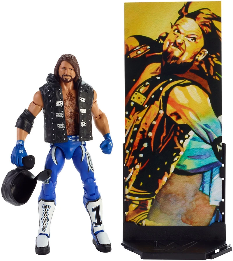 WWE Aj Styles Elite Collection Action Figure