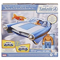 Marvel Studios The Fantastic Four Epic World of Action Hover & Cruise Fantasticar, Figure and Toy Car Set