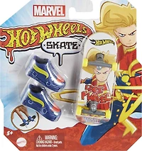 Hot Wheels - Skate - Marvel - Planche à roulettes pour doigts