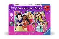 Ravensburger - Disney Princess 3x49 Puzzle