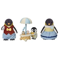 Calico Critters Penguin Family, Lot de 3 figurines de poupée à collectionner