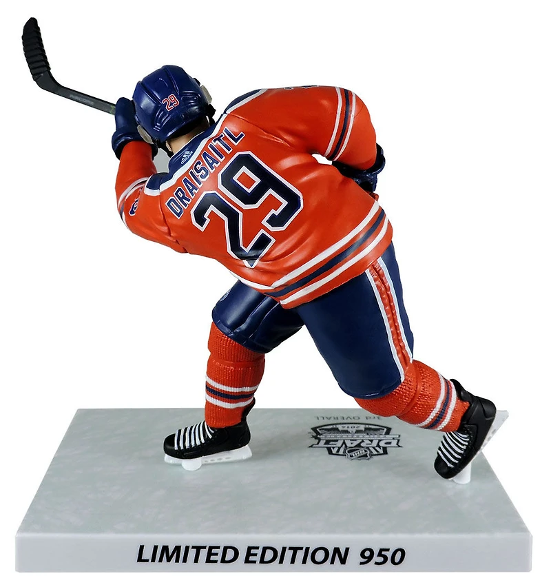 Leon Draisaitl Repêchage 2014 Édition limitée Figurine de la LNH de 6 pouces.