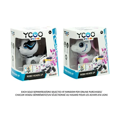 YCOO:  Robo Heads Up: Chien - L'assortiment peut varier