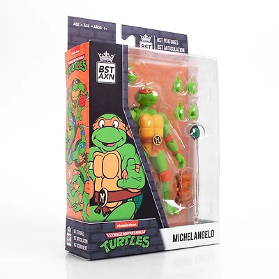 Figurine BST AXN Michelangelo (Tortues Ninja) 12,7 cm  - Édition anglaise